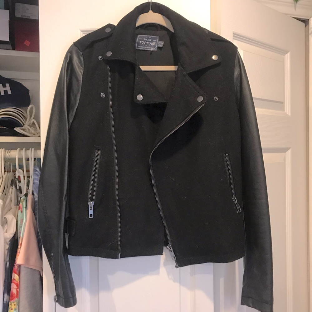Leather jacket